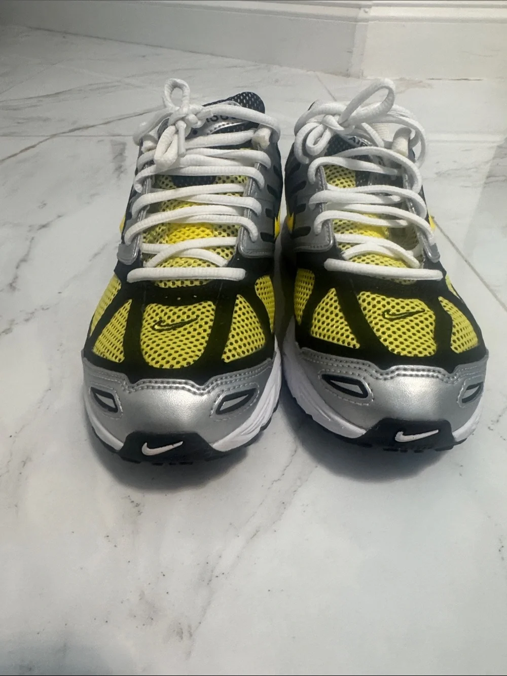 Nike Women’s Yellow, Silver & Black Athletic Sneakers